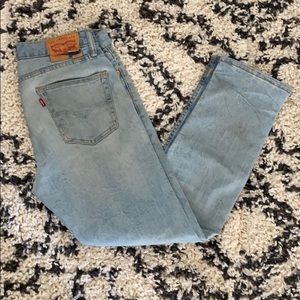 Men’s Levi’s 511 light blue jeans